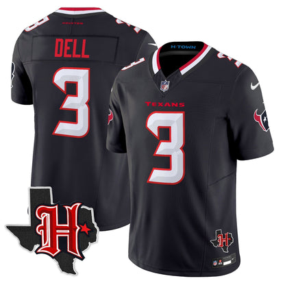 HOU 2024 Texas Patch Vapor Limited Jersey V5 - All Stitched-DTD