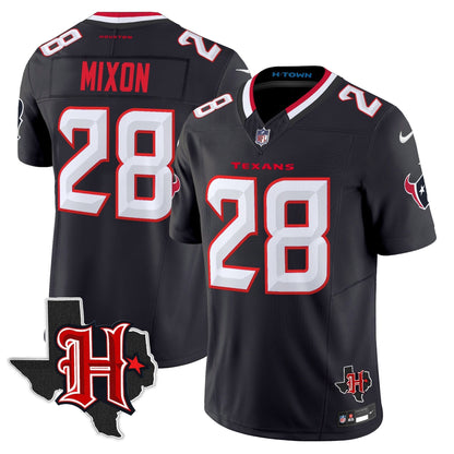 HOU 2024 Texas Patch Vapor Limited Jersey V5 - All Stitched-DTD