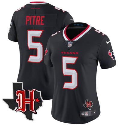 Women's HOU 2024 Texas Patch Vapor Limited Jersey V5 - All Stitched-DTD