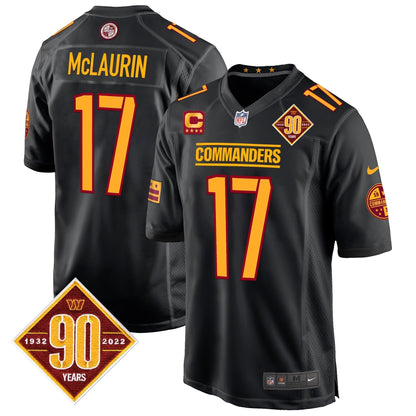 WAS 90th Anniversary Patch Game Jersey - All Stitched-DTD