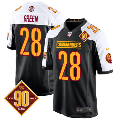 WAS 90th Anniversary Patch Game Jersey - All Stitched-DTD