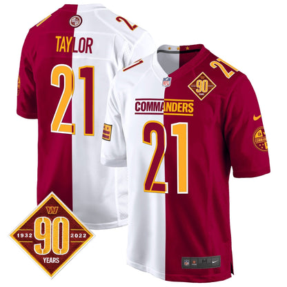WAS 90th Anniversary Patch Game Jersey - All Stitched-DTD