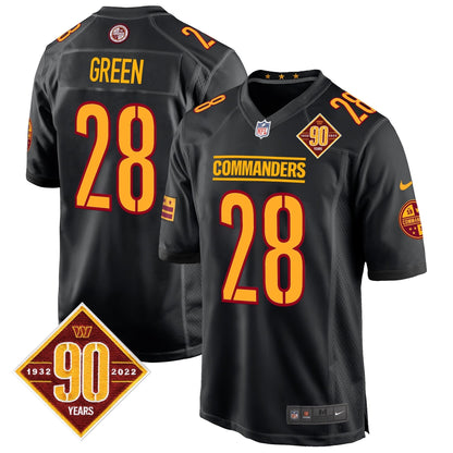 WAS 90th Anniversary Patch Game Jersey - All Stitched-DTD
