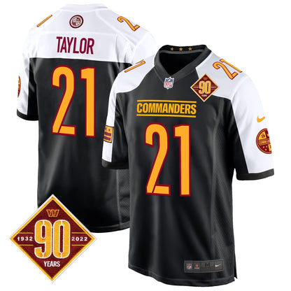 WAS 90th Anniversary Patch Game Jersey - All Stitched-DTD