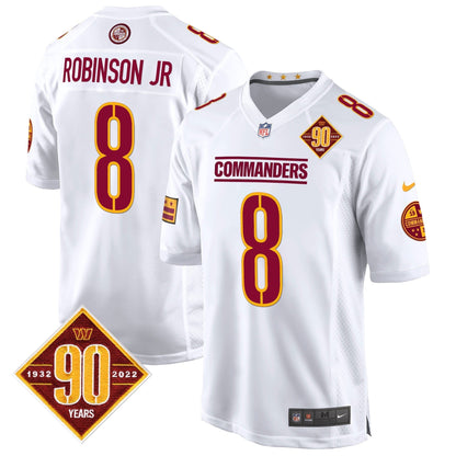WAS 90th Anniversary Patch Game Jersey - All Stitched-DTD