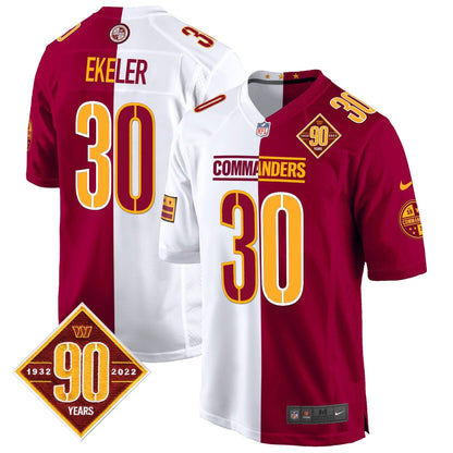 WAS 90th Anniversary Patch Game Jersey - All Stitched-DTD