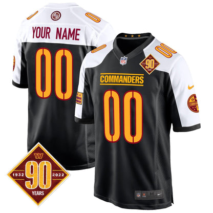 WAS 90th Anniversary Patch Game Custom Jersey - All Stitched-DTD