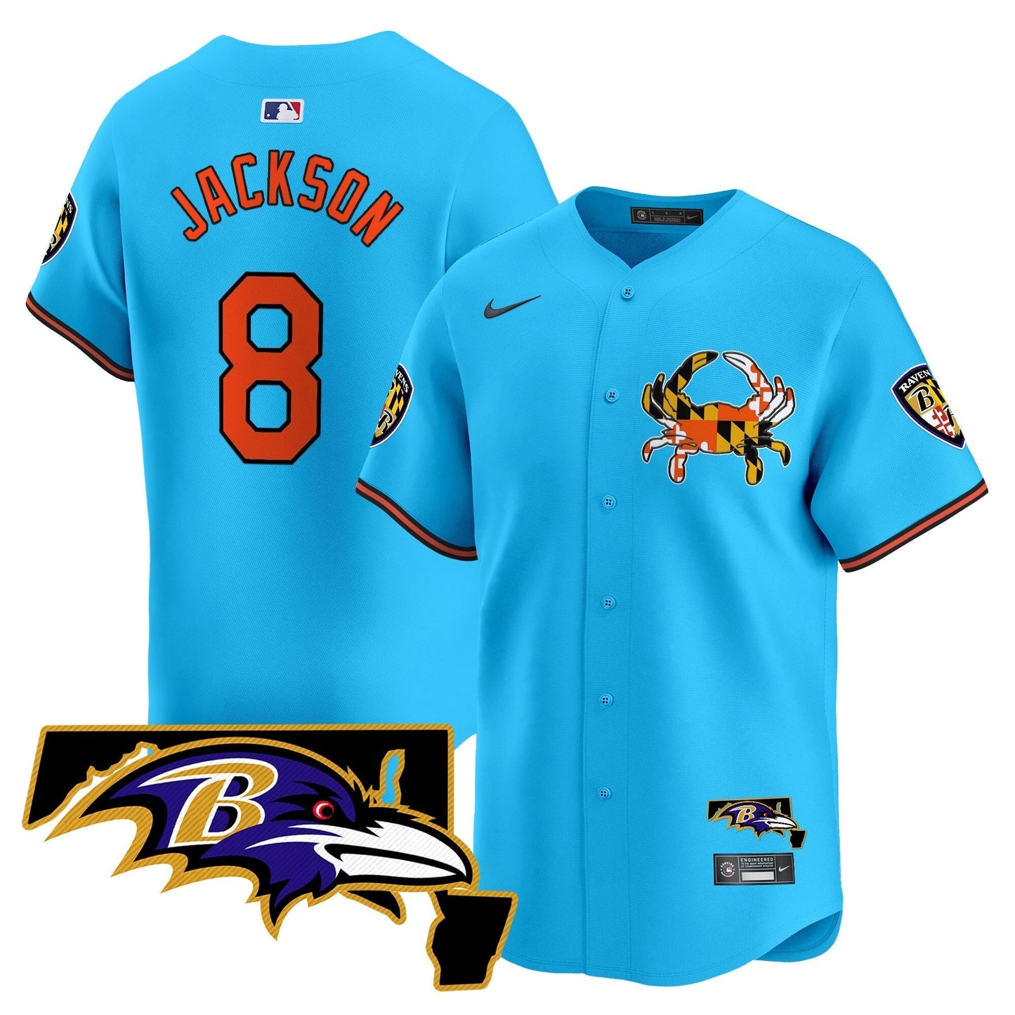 BAL 2024 Vapor Premier Baseball Jersey - All Stitched-DTD