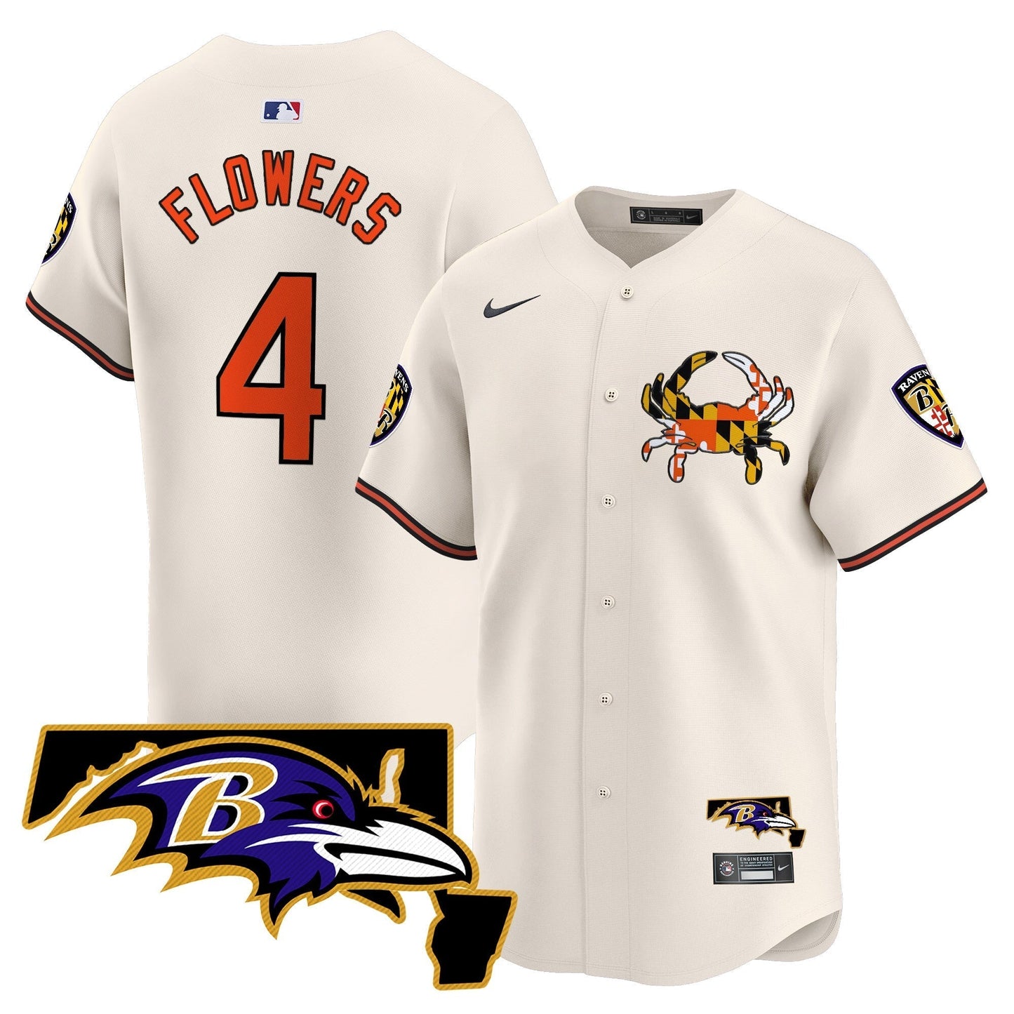 BAL 2024 Vapor Premier Baseball Jersey - All Stitched-DTD