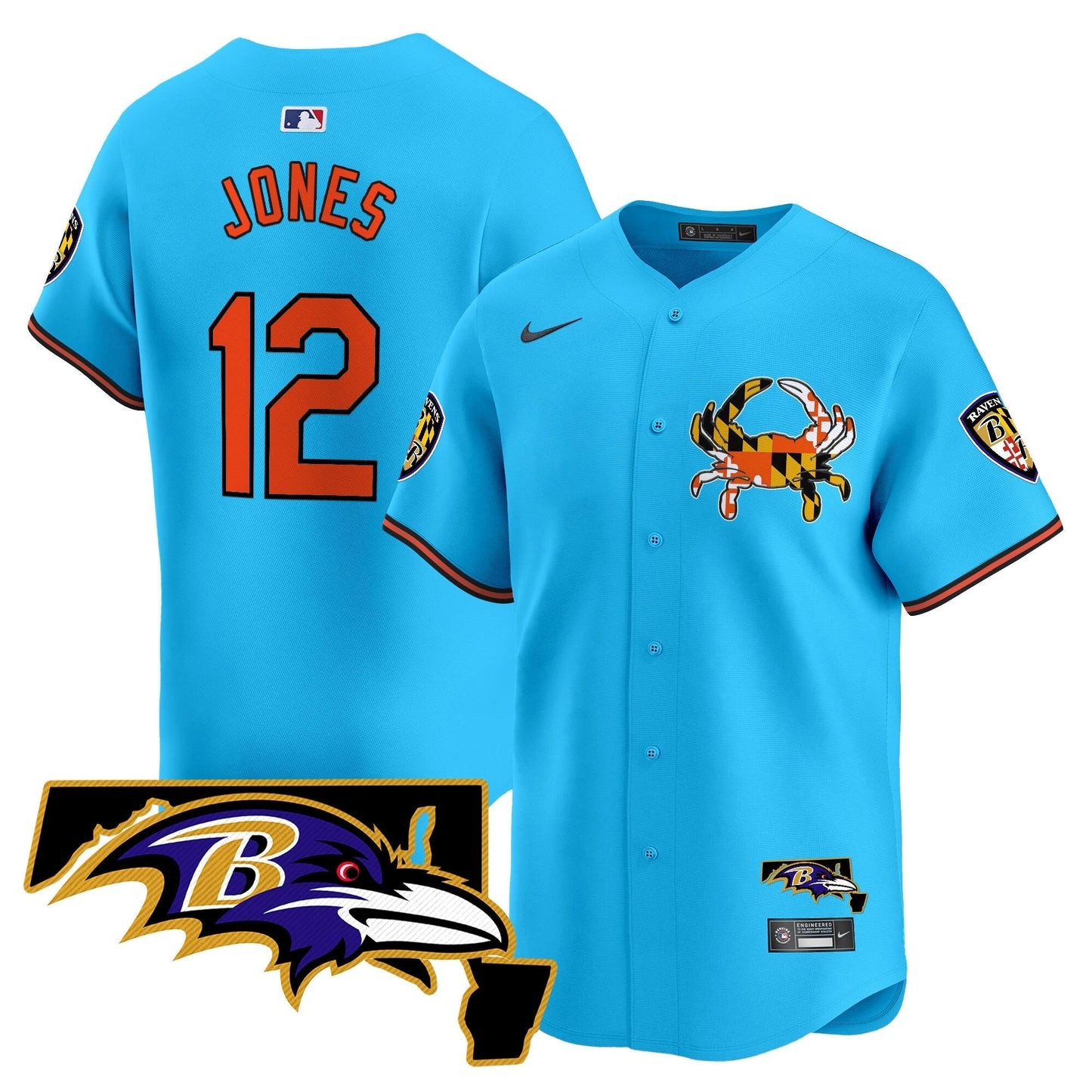 BAL 2024 Vapor Premier Baseball Jersey - All Stitched-DTD