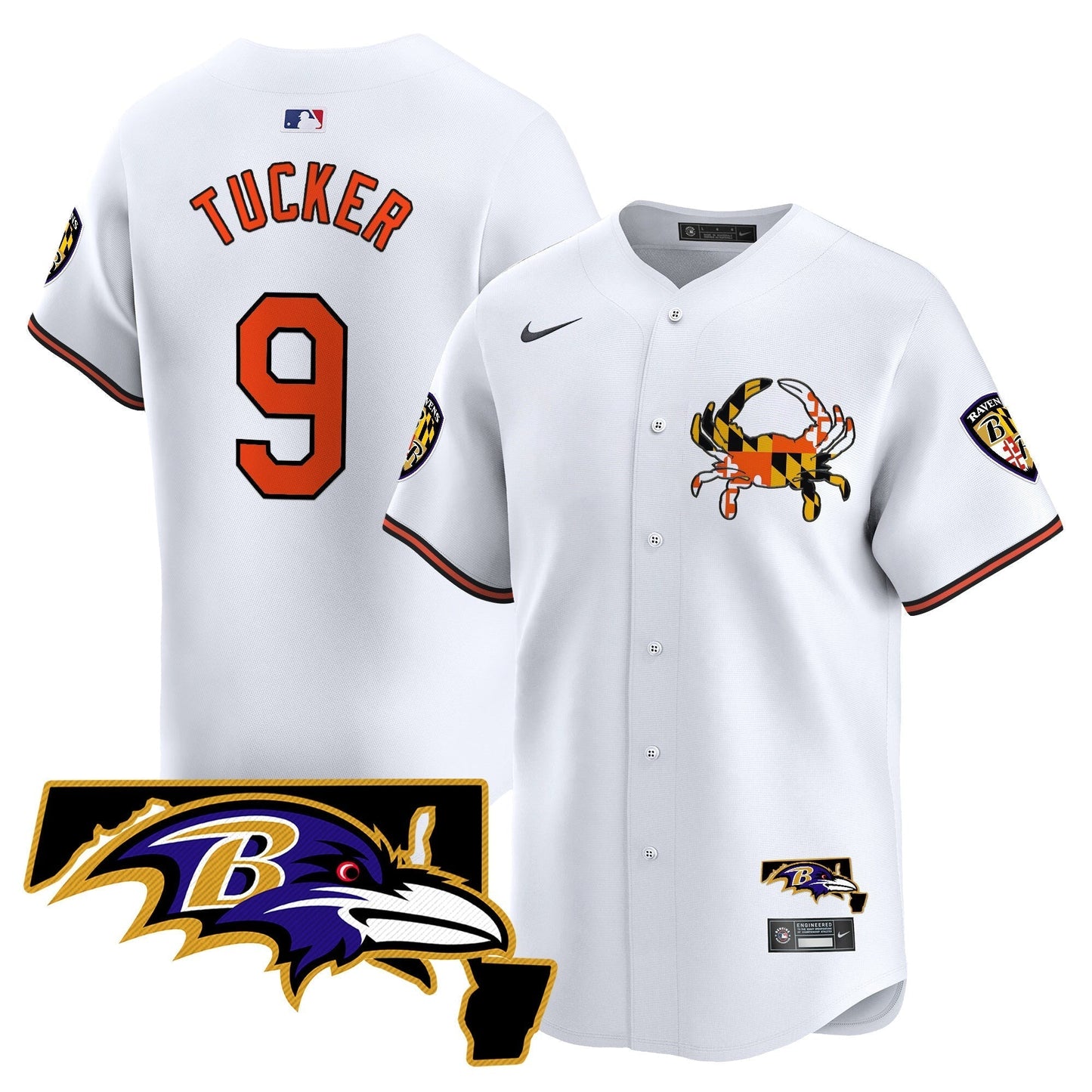 BAL 2024 Vapor Premier Baseball Jersey - All Stitched-DTD