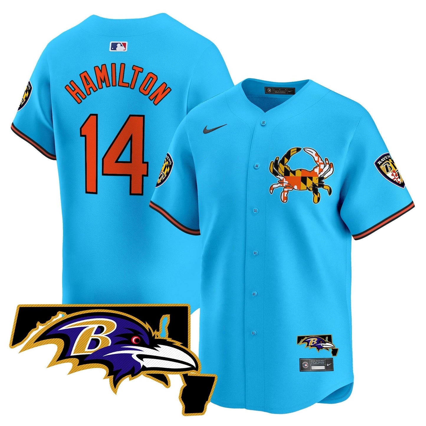 BAL 2024 Vapor Premier Baseball Jersey - All Stitched-DTD