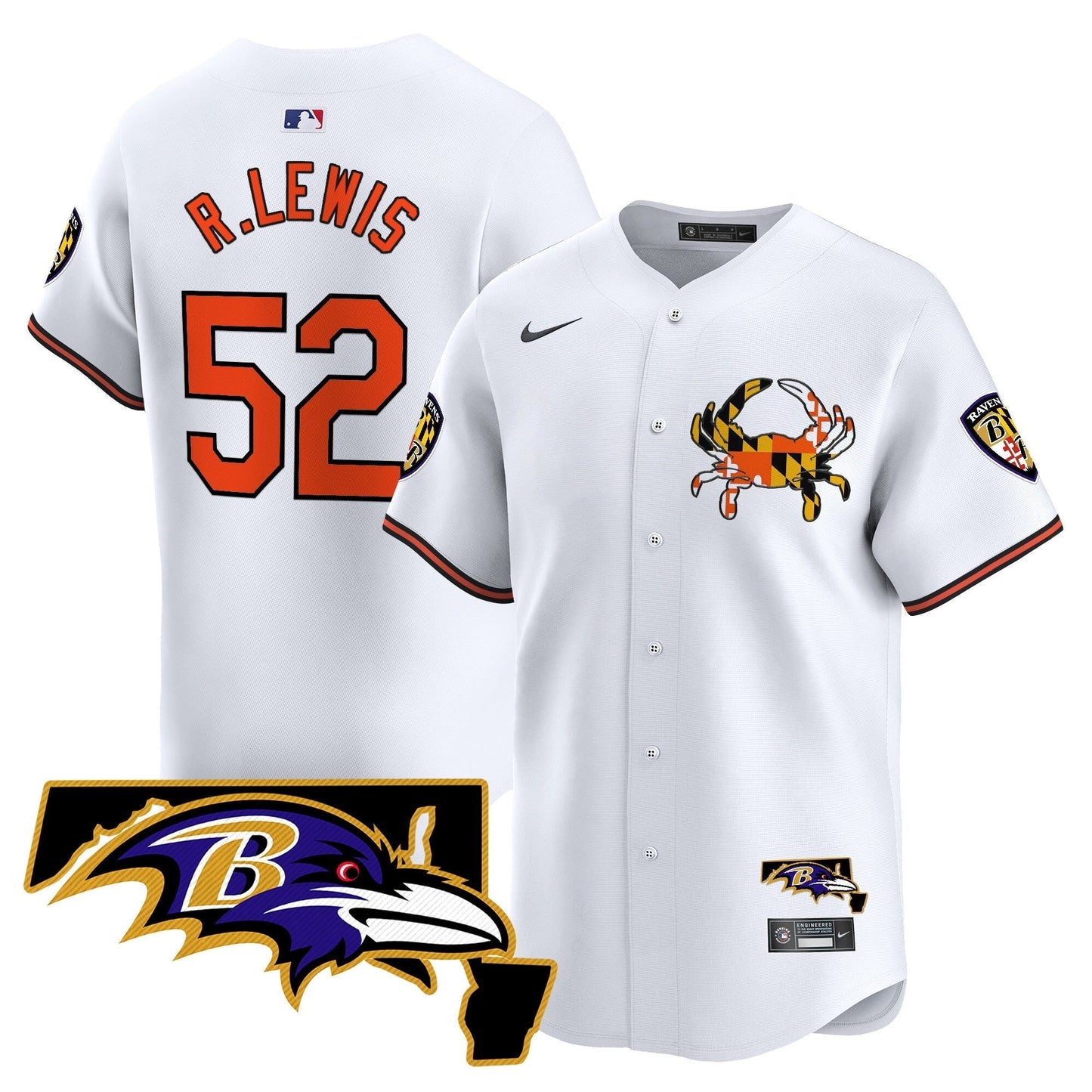 BAL 2024 Vapor Premier Baseball Jersey - All Stitched-DTD
