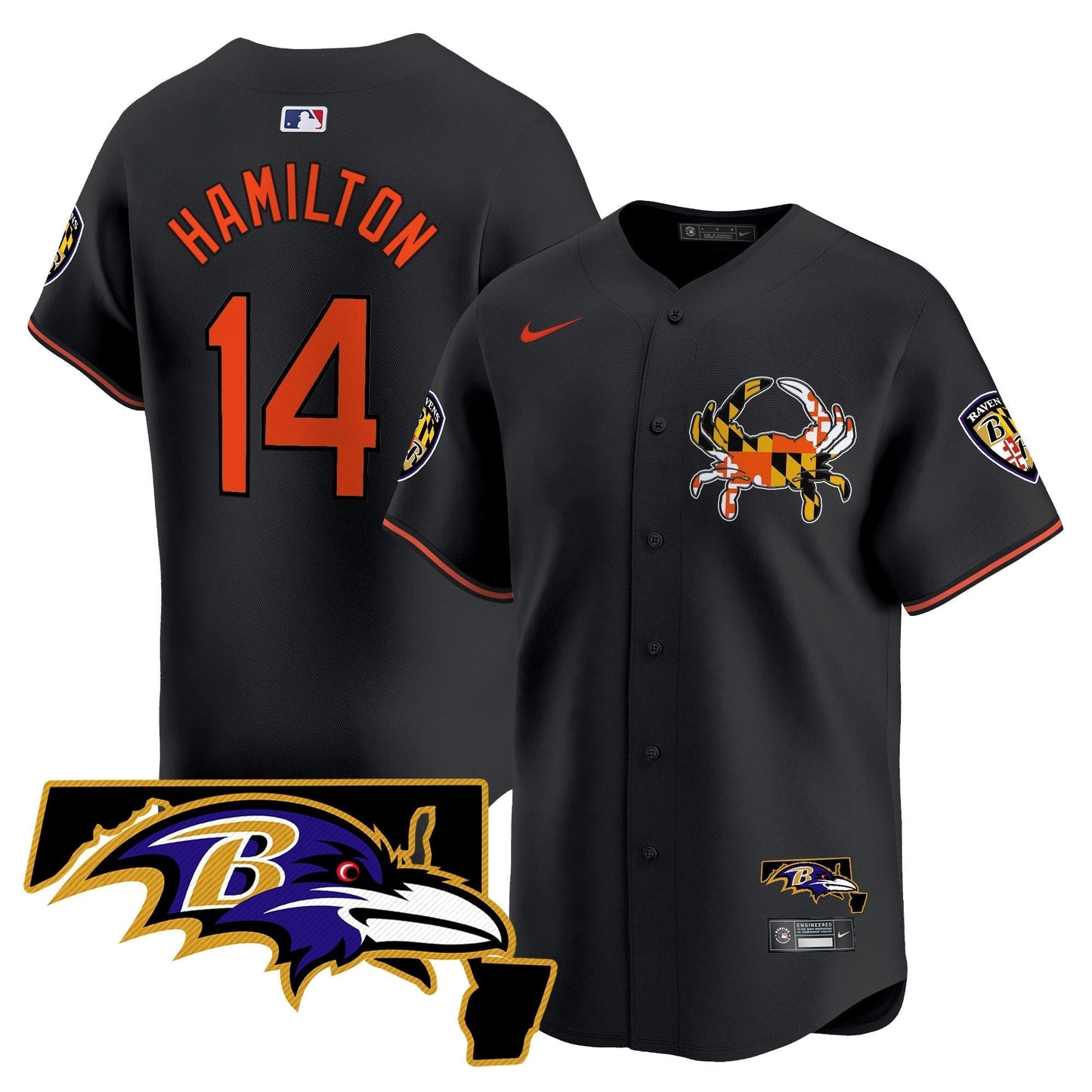 BAL 2024 Vapor Premier Baseball Jersey - All Stitched-DTD