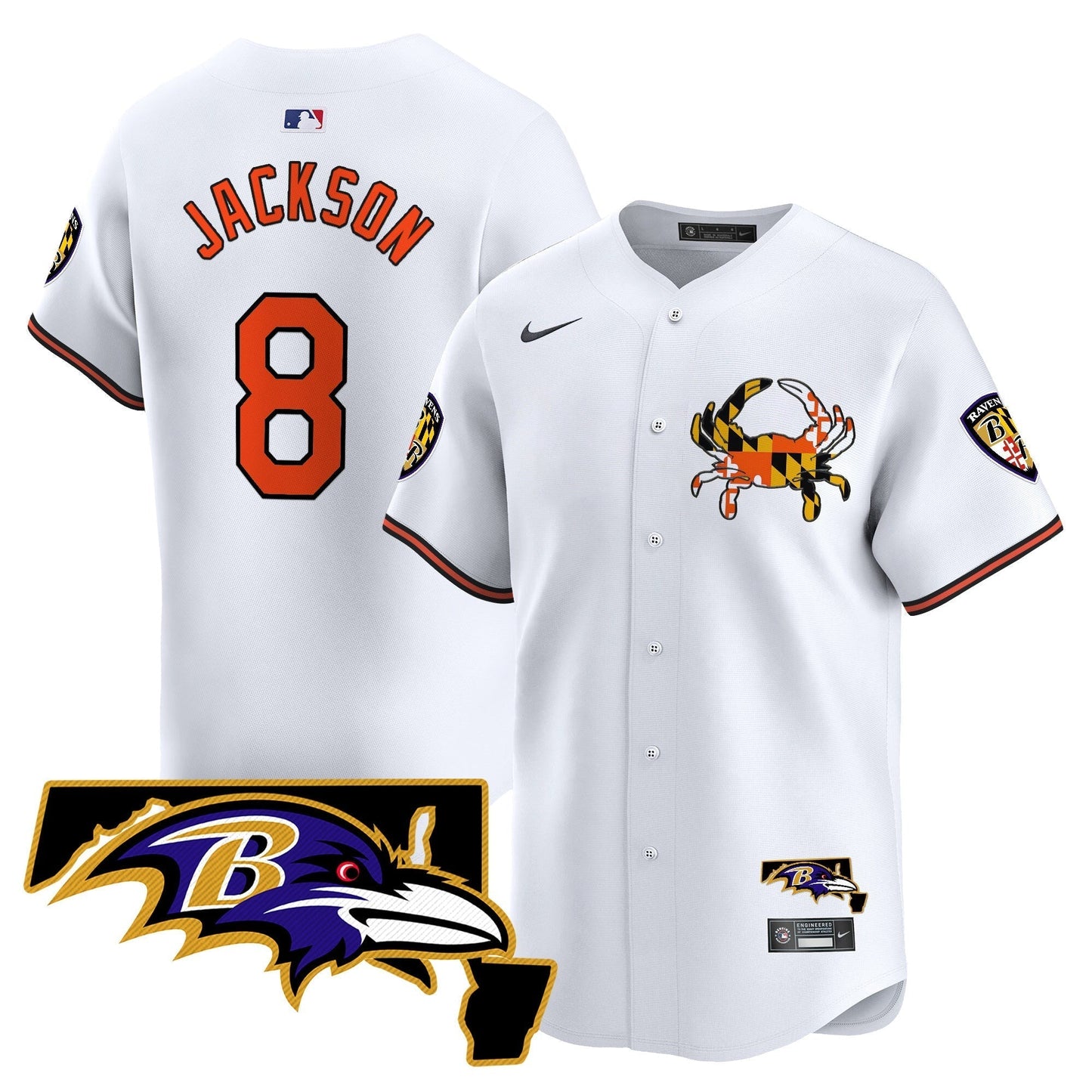 BAL 2024 Vapor Premier Baseball Jersey - All Stitched-DTD