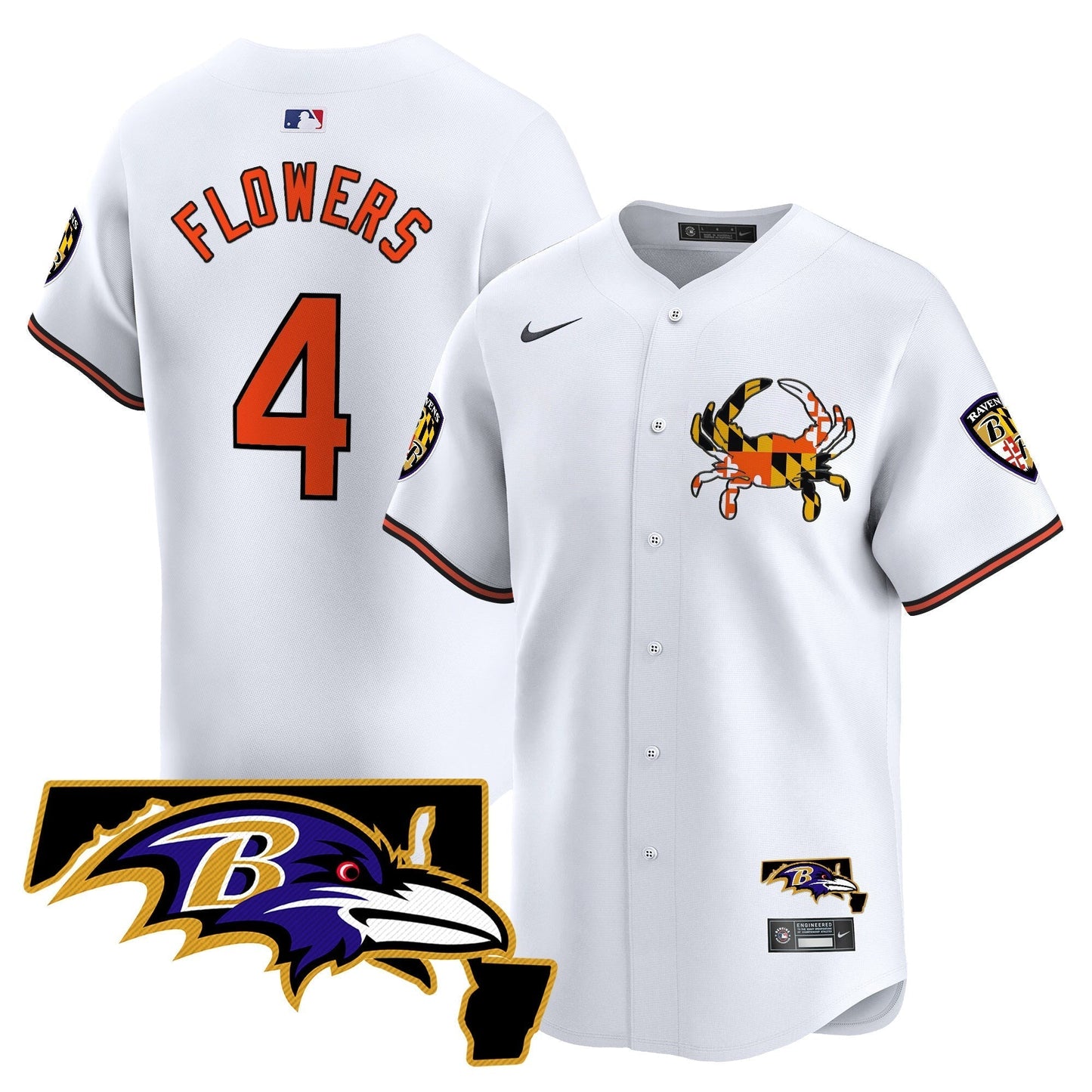 BAL 2024 Vapor Premier Baseball Jersey - All Stitched-DTD