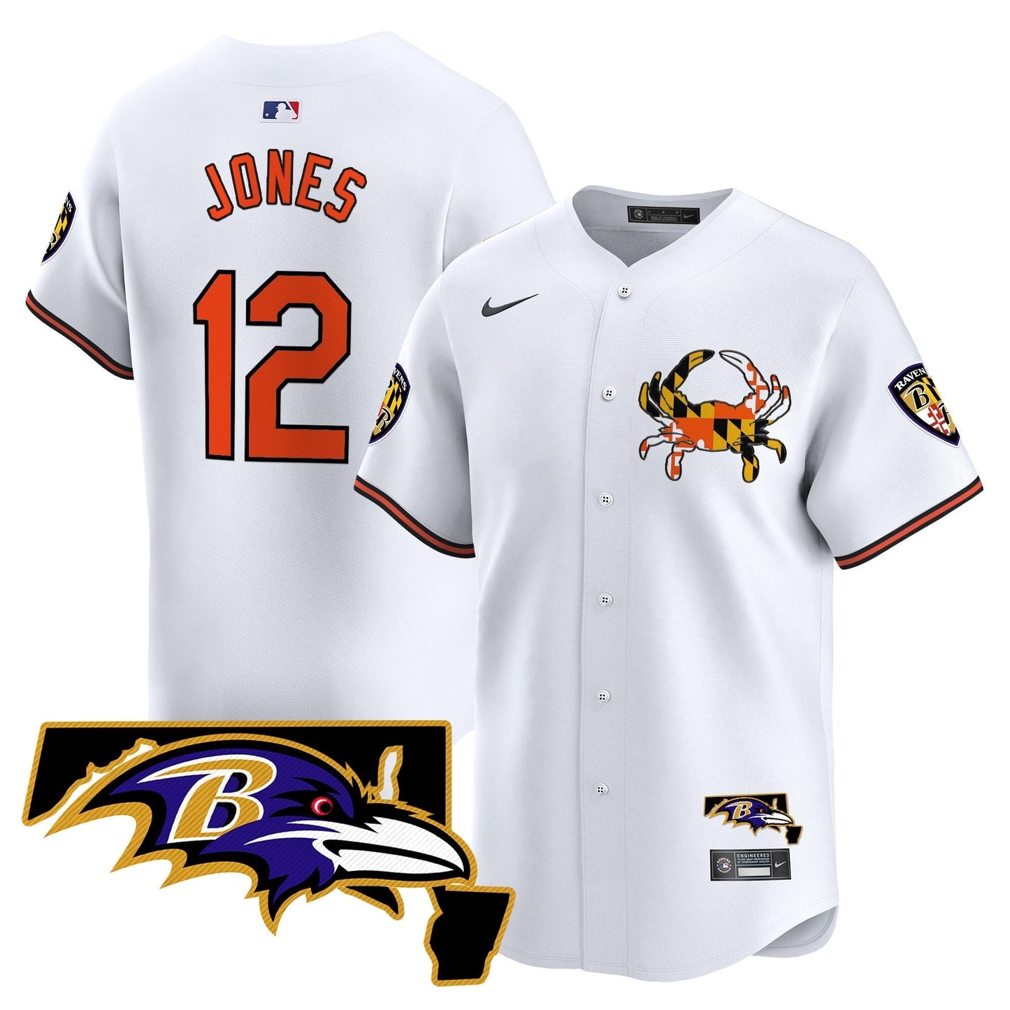 BAL 2024 Vapor Premier Baseball Jersey - All Stitched-DTD