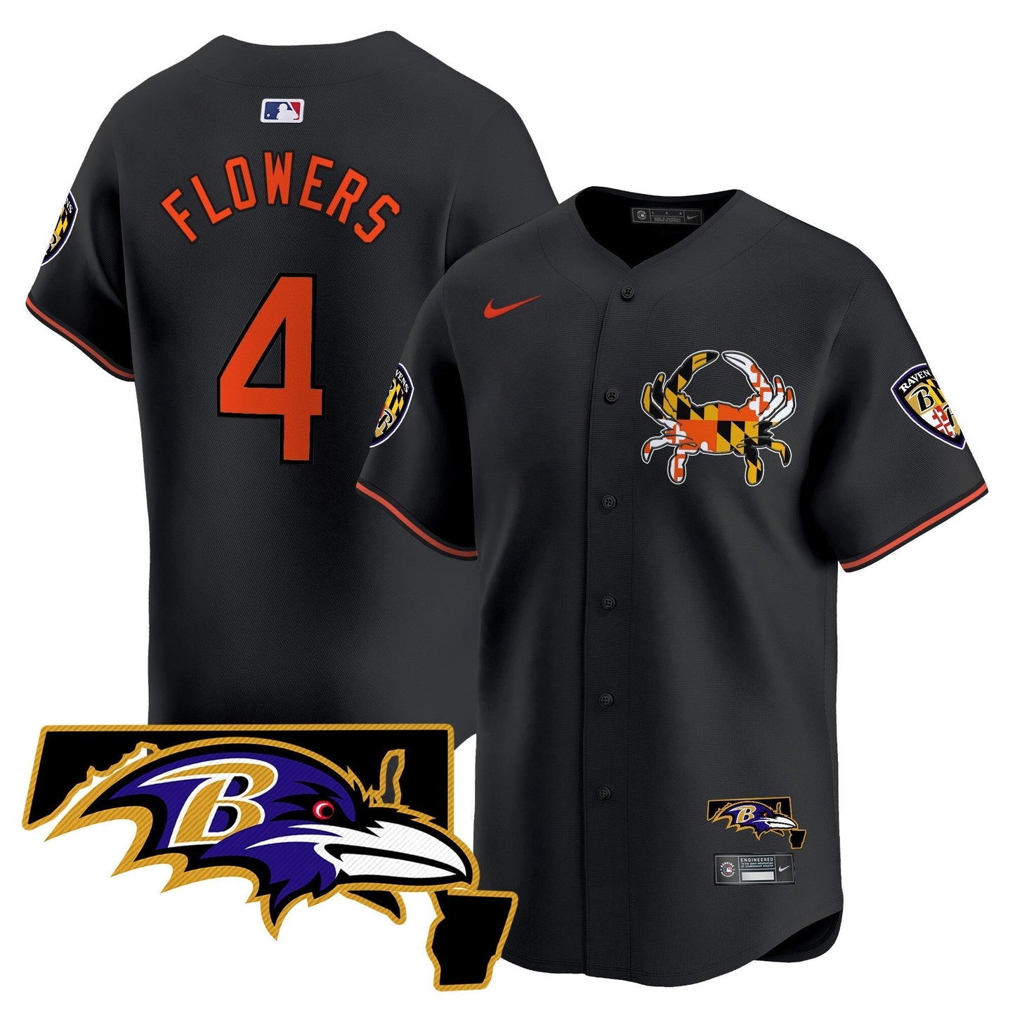 BAL 2024 Vapor Premier Baseball Jersey - All Stitched-DTD