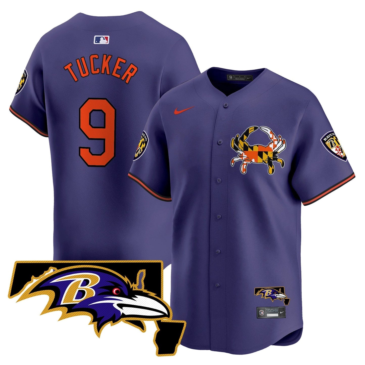 BAL 2024 Vapor Premier Baseball Jersey - All Stitched-DTD