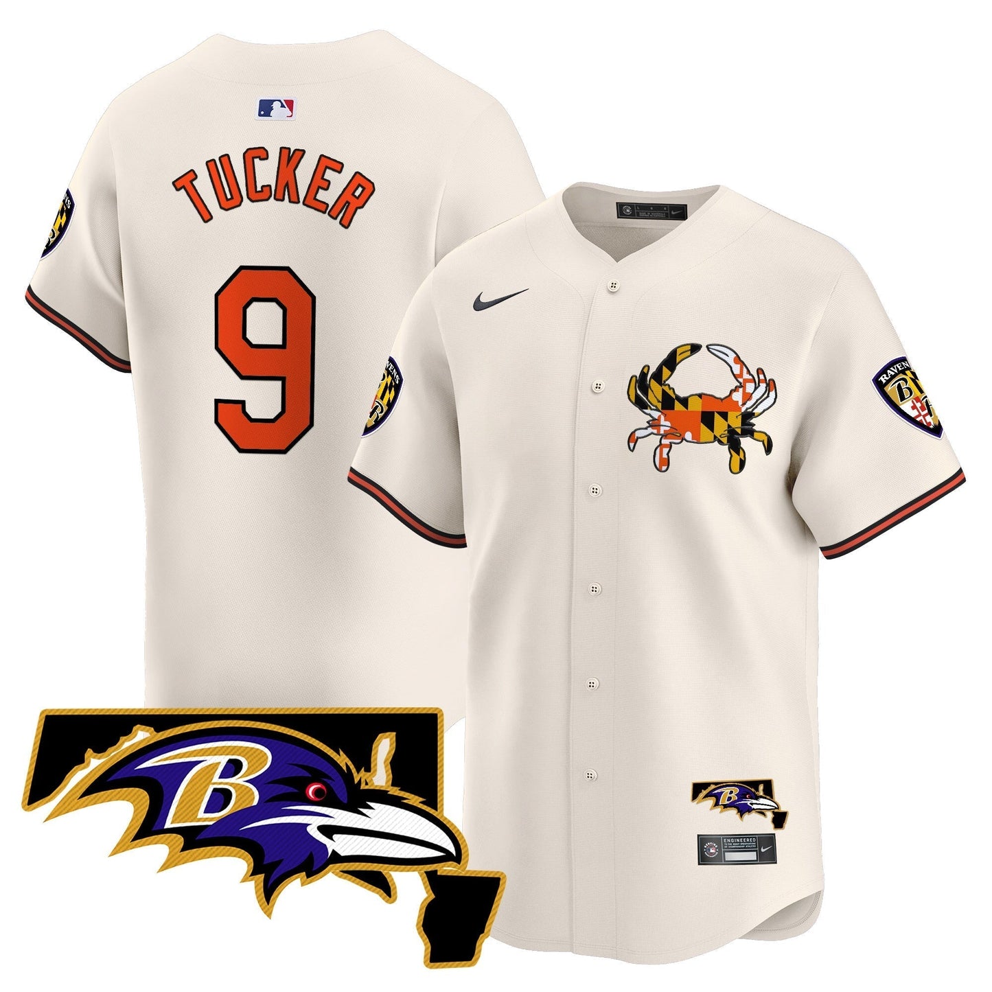 BAL 2024 Vapor Premier Baseball Jersey - All Stitched-DTD