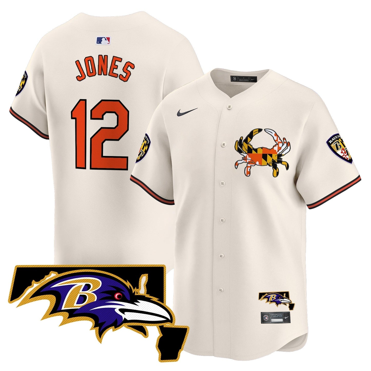 BAL 2024 Vapor Premier Baseball Jersey - All Stitched-DTD