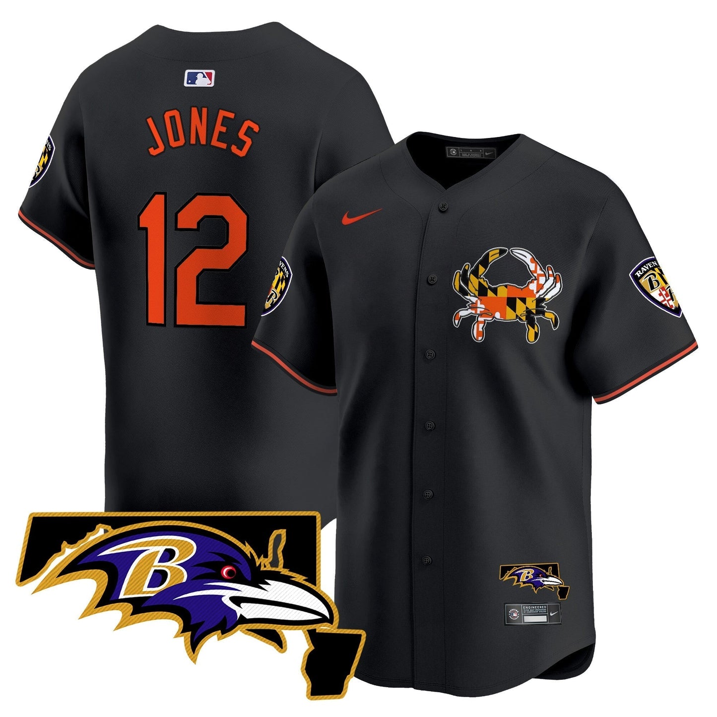 BAL 2024 Vapor Premier Baseball Jersey - All Stitched-DTD