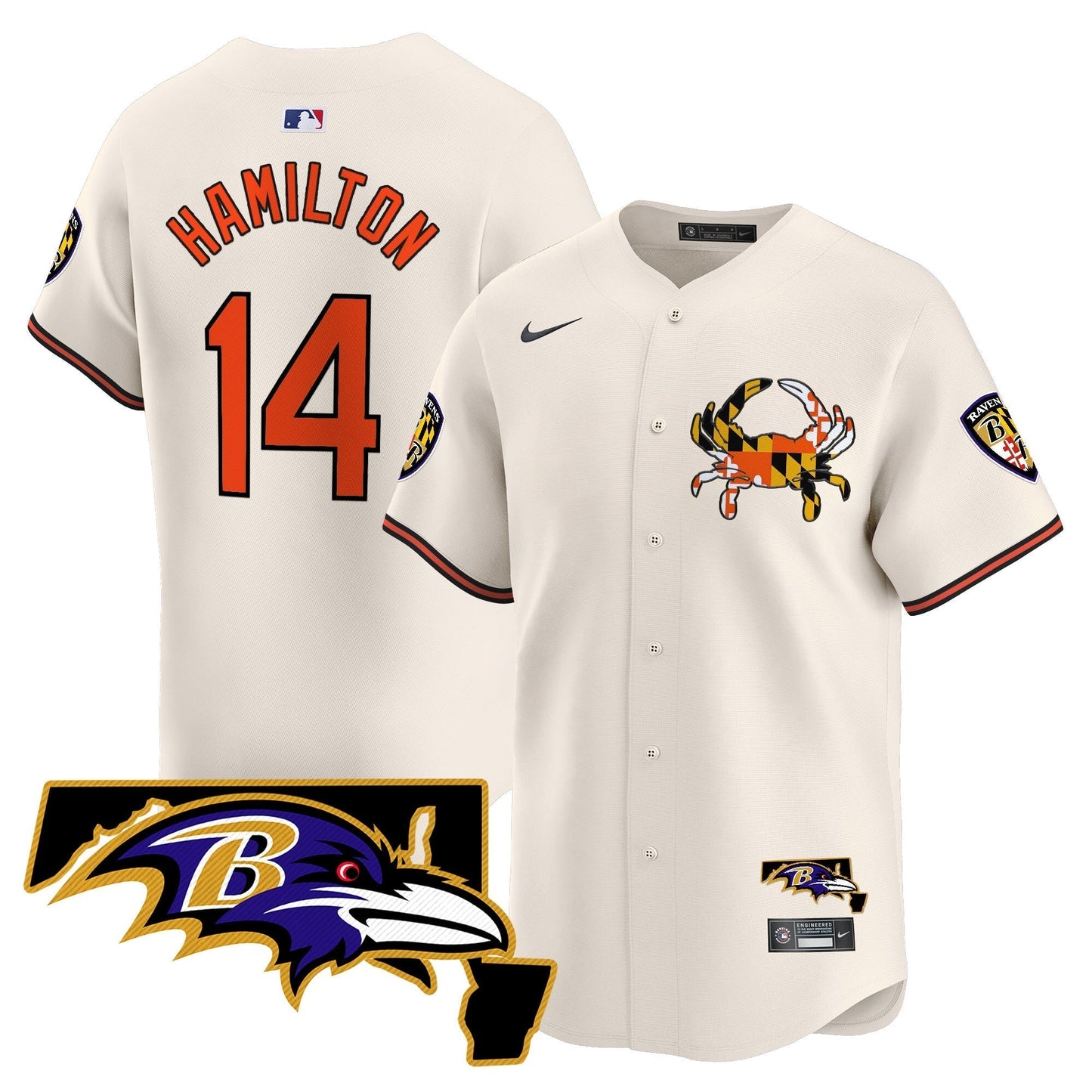 BAL 2024 Vapor Premier Baseball Jersey - All Stitched-DTD