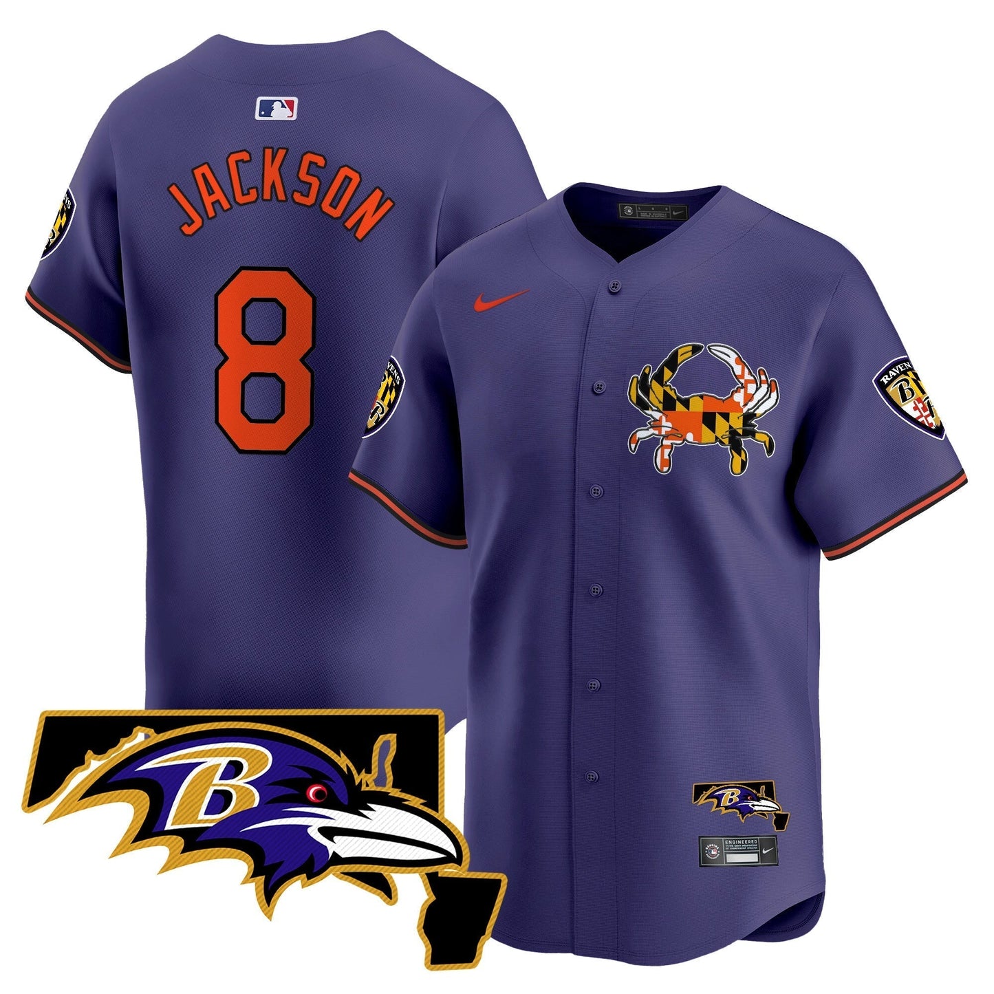 BAL 2024 Vapor Premier Baseball Jersey - All Stitched-DTD