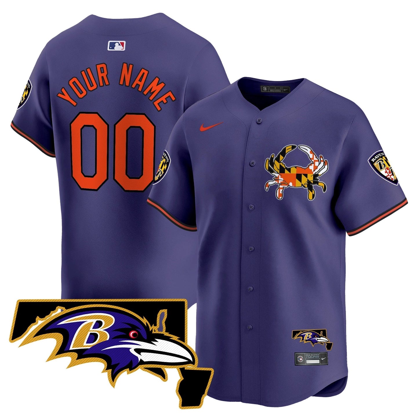 BAL 2024 Vapor Premier Baseball Custom Jersey - All Stitched-DTD