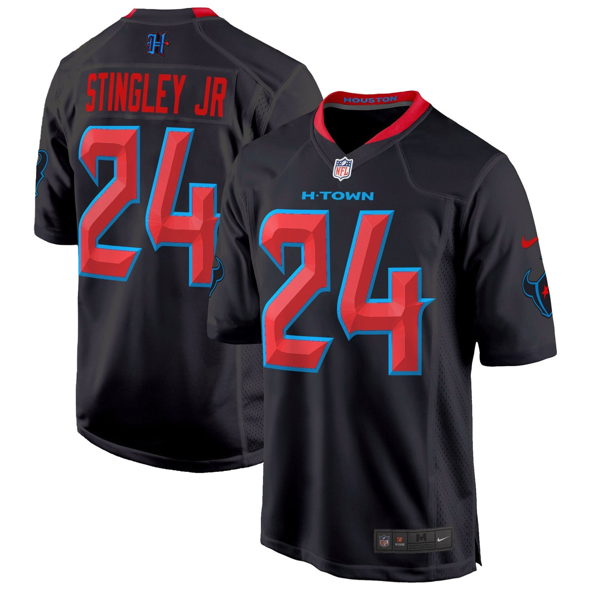 HOU 2024 Game Jersey - All Stitched-DTD