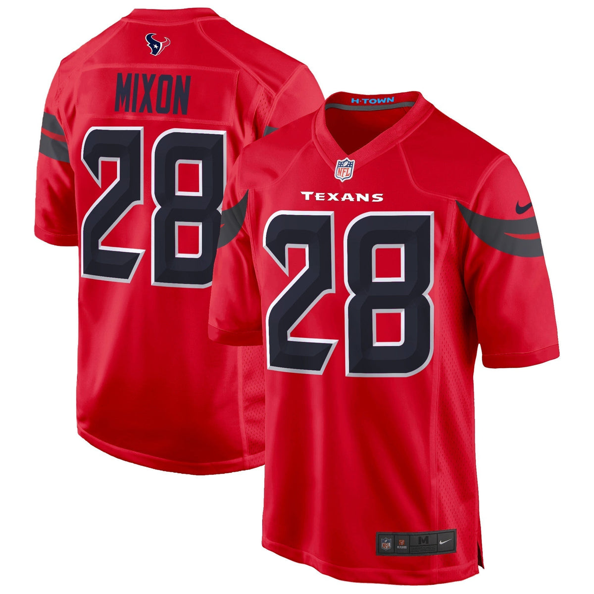 HOU 2024 Game Jersey - All Stitched-DTD