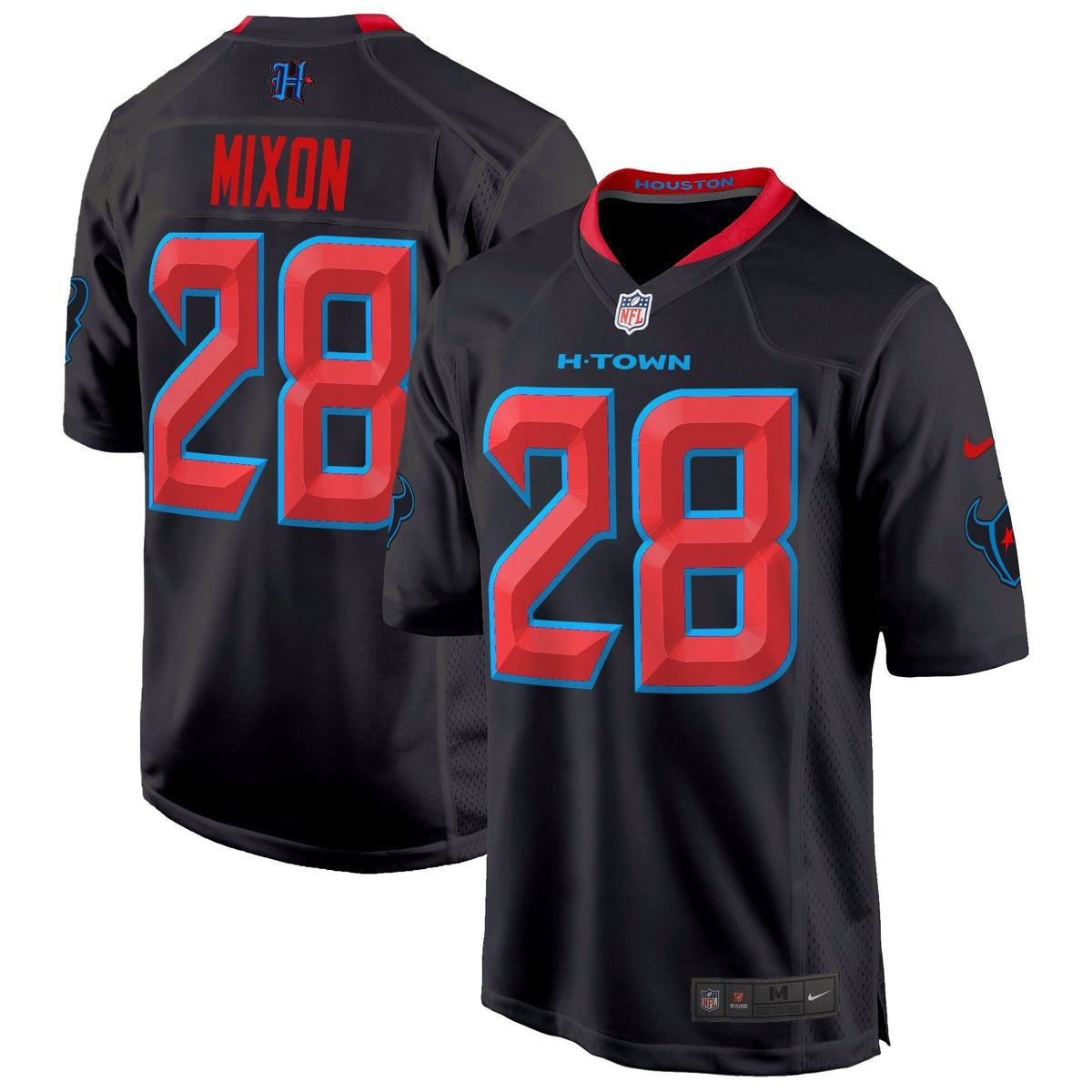 HOU 2024 Game Jersey - All Stitched-DTD