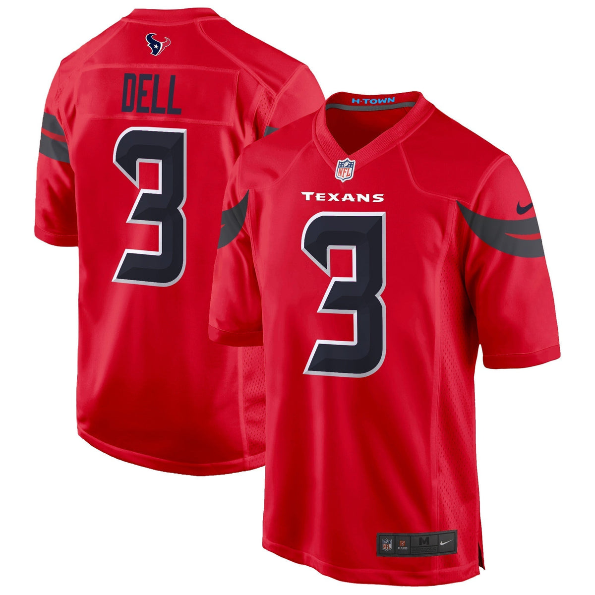HOU 2024 Game Jersey - All Stitched-DTD