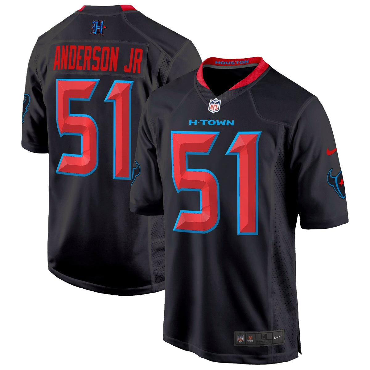 HOU 2024 Game Jersey - All Stitched-DTD