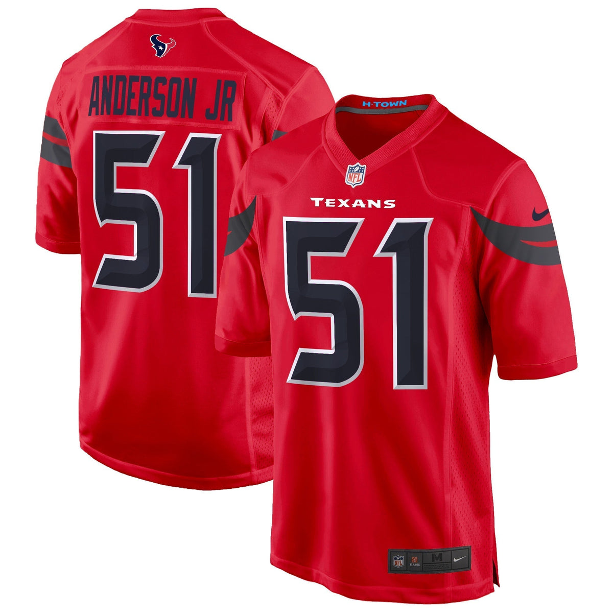 HOU 2024 Game Jersey - All Stitched-DTD