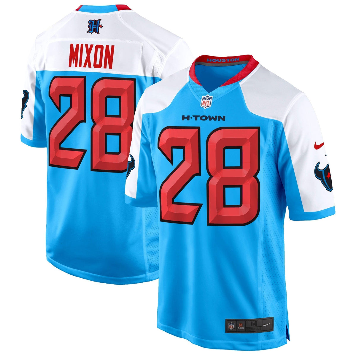 HOU 2024 Game Jersey - All Stitched-DTD