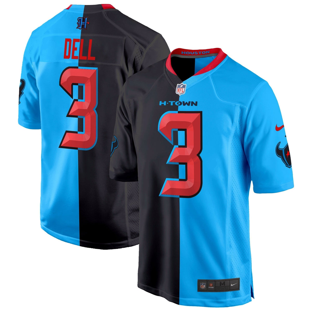 HOU 2024 Game Jersey - All Stitched-DTD