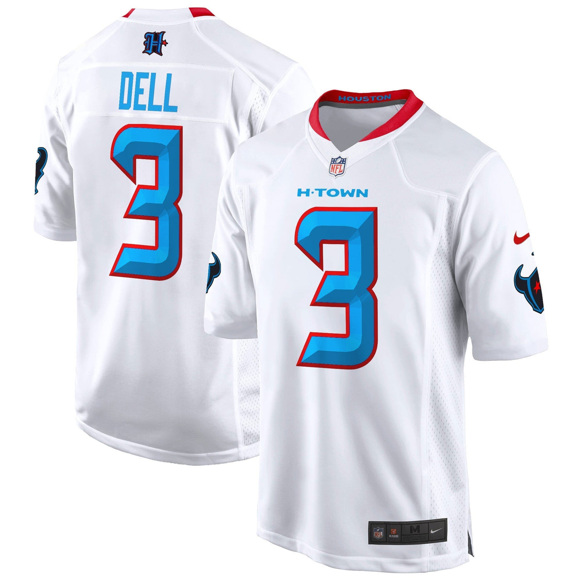 HOU 2024 Game Jersey - All Stitched-DTD