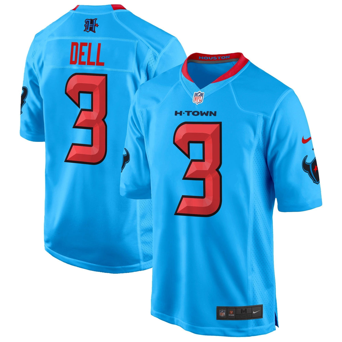 HOU 2024 Game Jersey - All Stitched-DTD