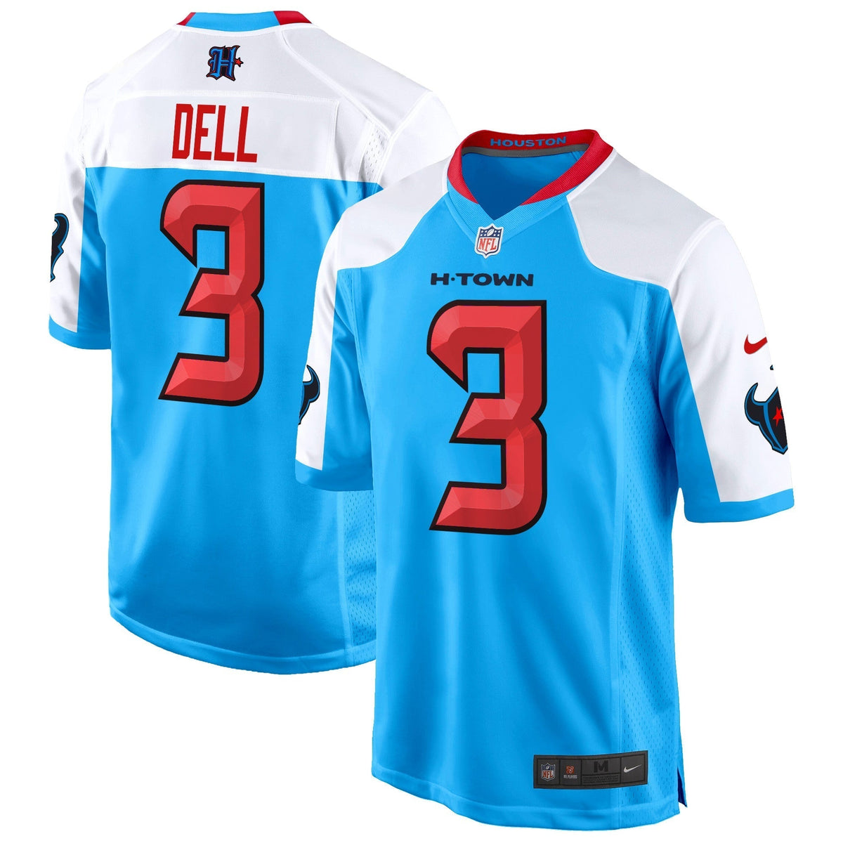 HOU 2024 Game Jersey - All Stitched-DTD