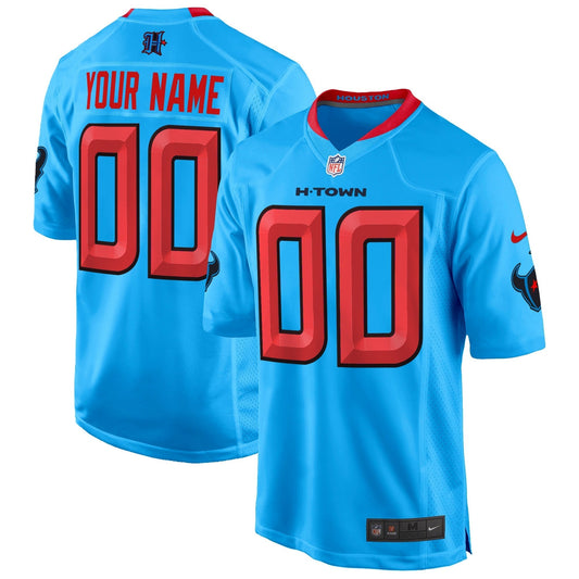 HOU 2024 Game Custom Jersey - All Stitched-DTD