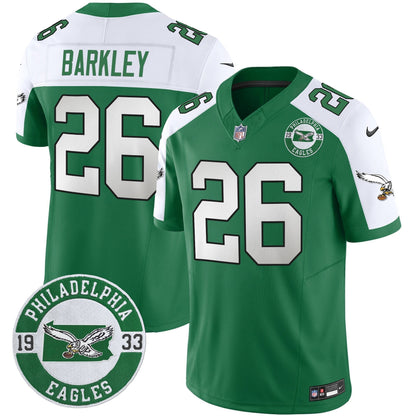 PHI 2025 Throwback Vapor Limited Jersey - Est. 1933 Patch - All Stitched-DTD