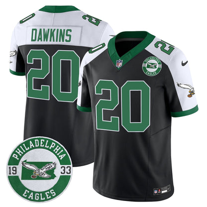 PHI 2025 Throwback Vapor Limited Jersey - Est. 1933 Patch - All Stitched-DTD