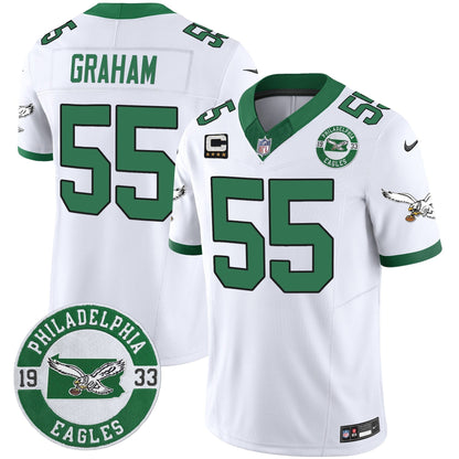 PHI 2025 Throwback Vapor Limited Jersey - Est. 1933 Patch - All Stitched-DTD