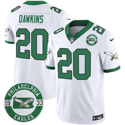PHI 2025 Throwback Vapor Limited Jersey - Est. 1933 Patch - All Stitched-DTD