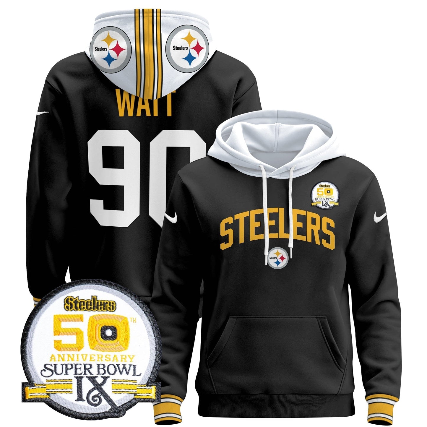 PIT 2024 Pullover Hoodie V2 - All Stitched-DTD