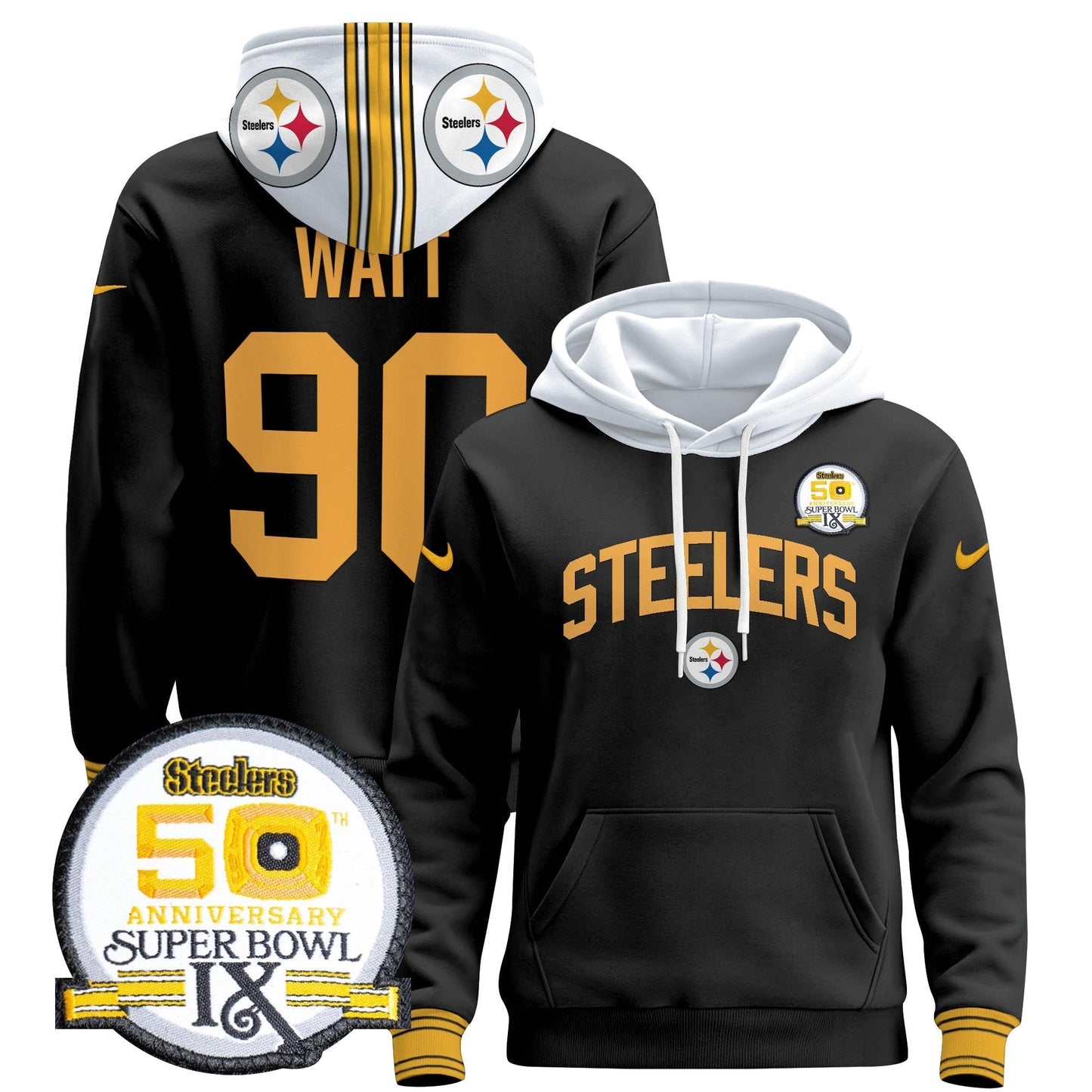 PIT 2024 Pullover Hoodie V2 - All Stitched-DTD