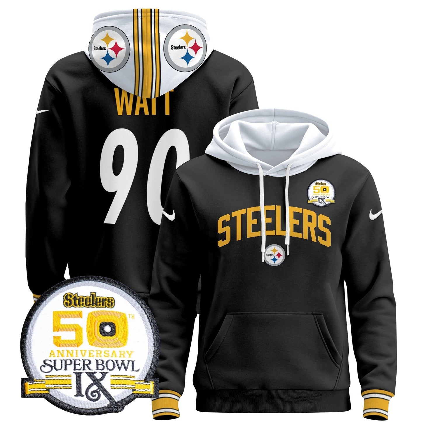 PIT 2024 Pullover Hoodie V2 - All Stitched-DTD