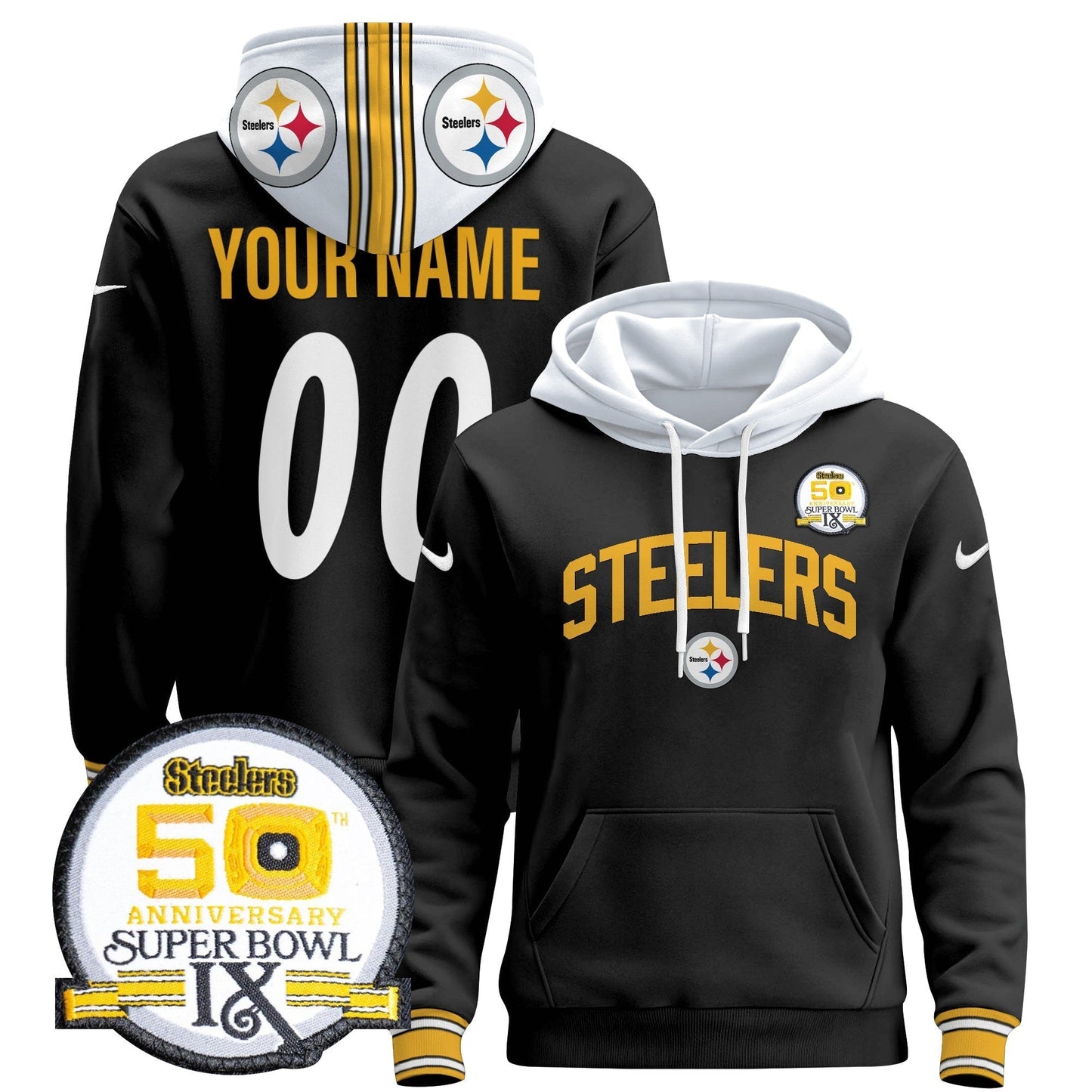 PIT 2024 Custom Pullover Hoodie V2 - All Stitched-DTD
