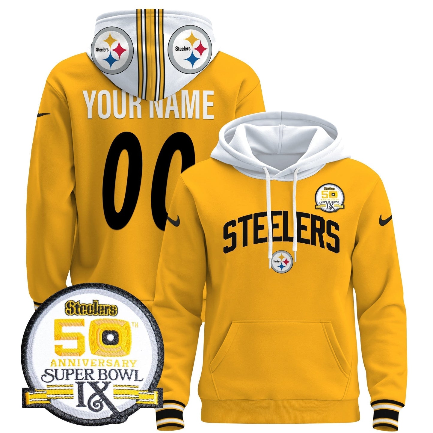 PIT 2024 Custom Pullover Hoodie V2 - All Stitched-DTD
